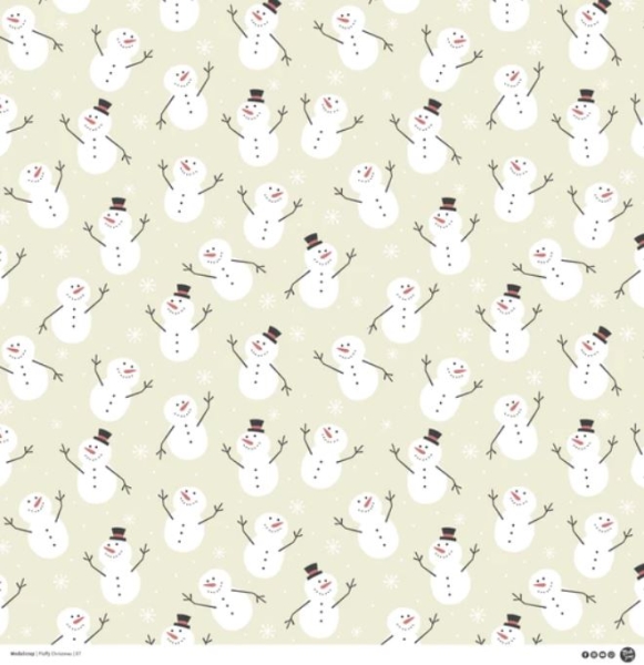 Modascrap Paper Pack 12x12 - Fluffy Xmas